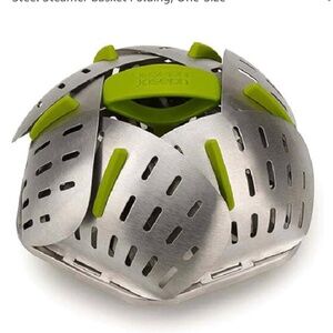 Joseph Joseph - 45033 Joseph Joseph Bloom Stainless-Steel Steamer Basket Folding